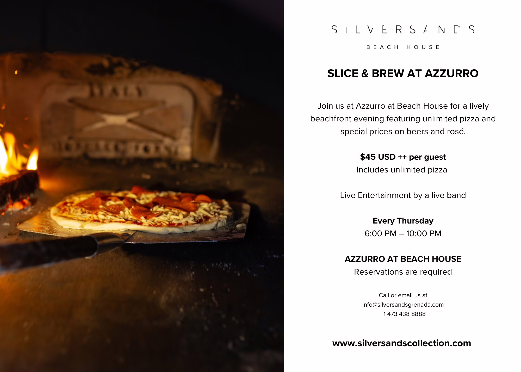 Slice & Brew at Silversands Beach House, Slice & Brew at Silversands Beach House